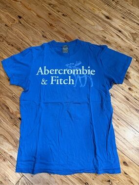 Abercrombie & Fitch Royal Blue Crewneck Tee